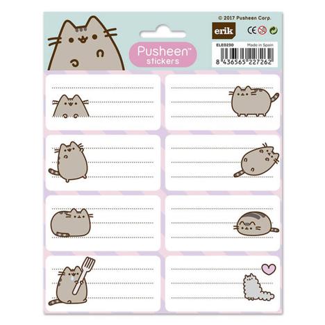 Pusheen Label Stickers £0.89